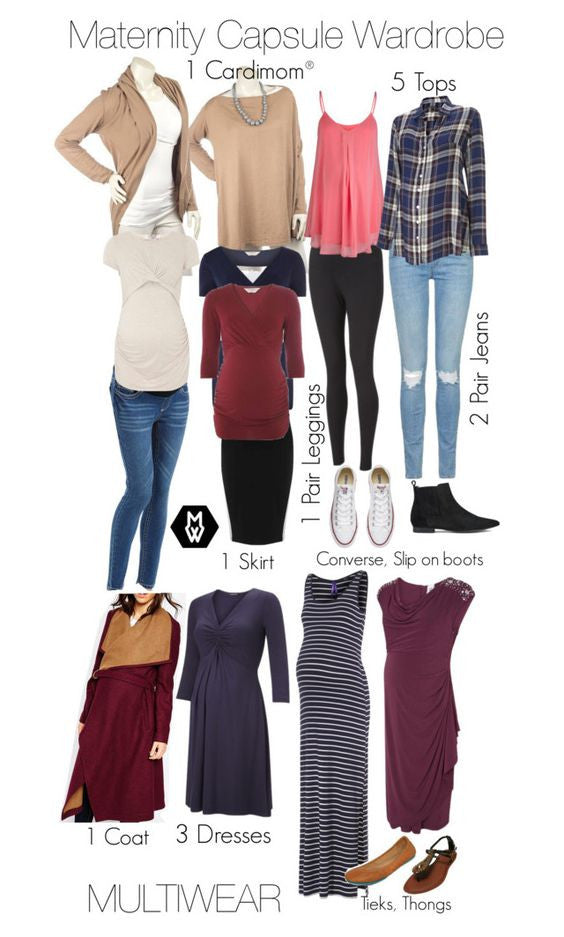 The 14 Piece Maternity Capsule Wardrobe