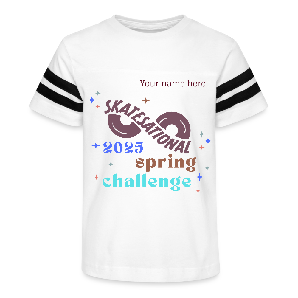 2025 Spring Challenge Tee - white/black
