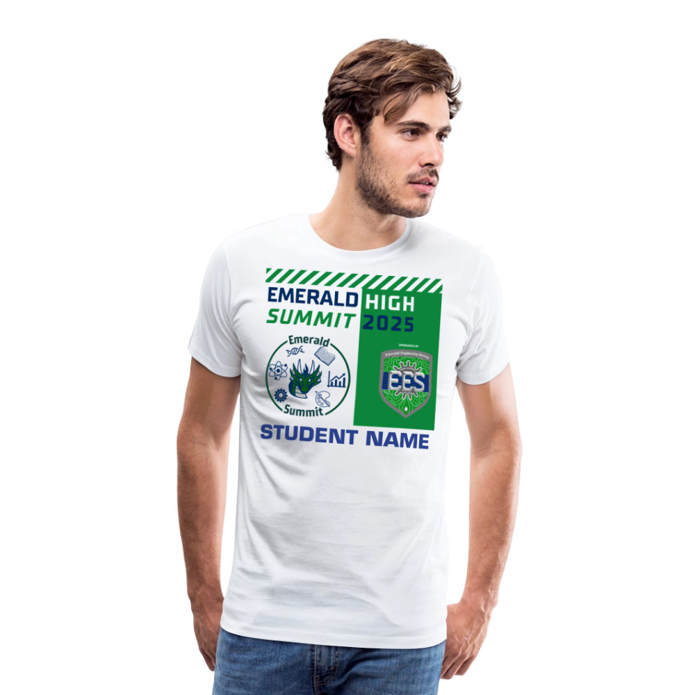Customizable Summit TShirt - white