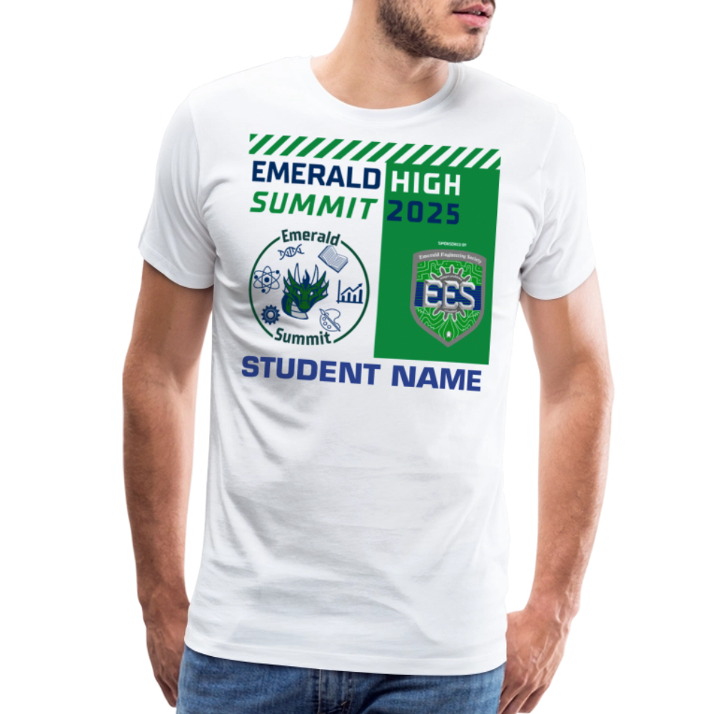 Customizable Summit TShirt - white