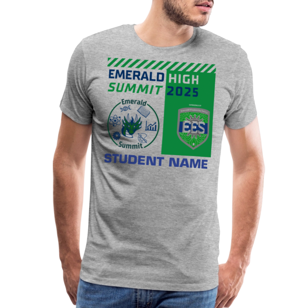 Customizable Summit TShirt - heather gray