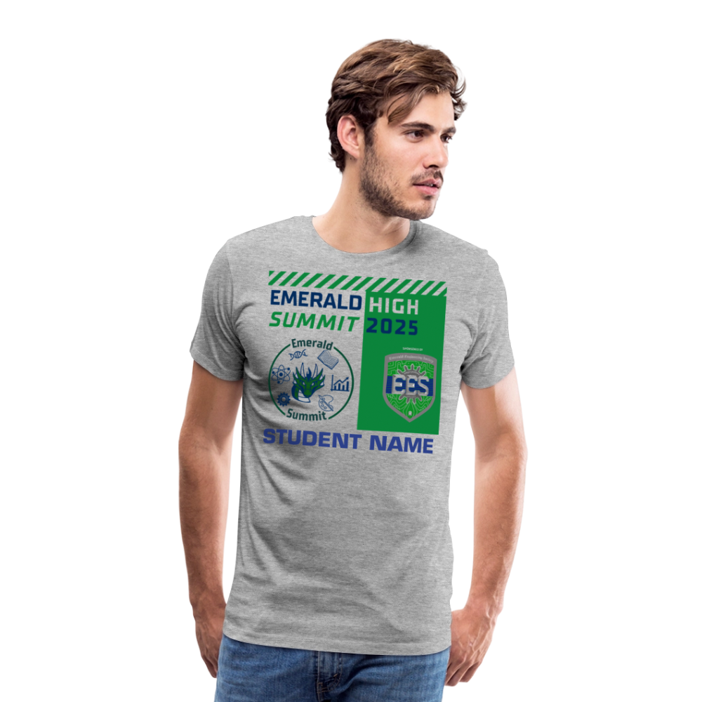 Customizable Summit TShirt - heather gray
