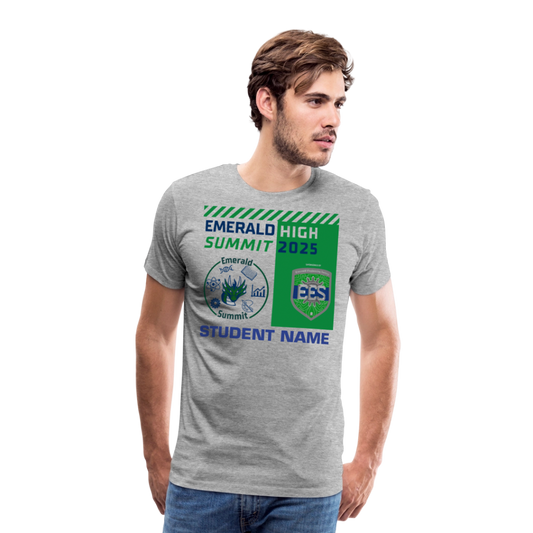 Customizable Summit TShirt - heather gray