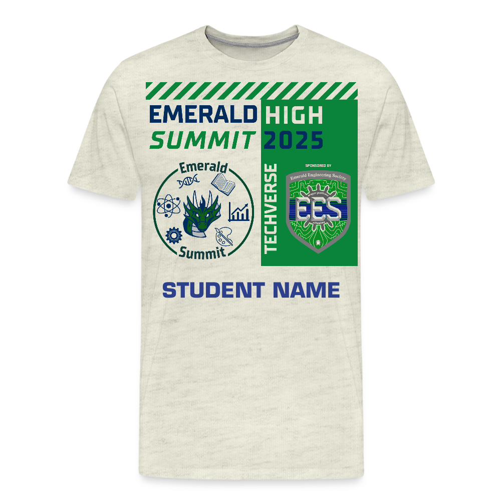 Customizable Techverse TShirt - heather oatmeal