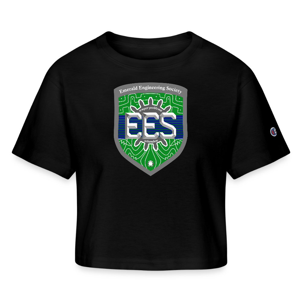 Champion Women’s Cropped T-Shirt - black