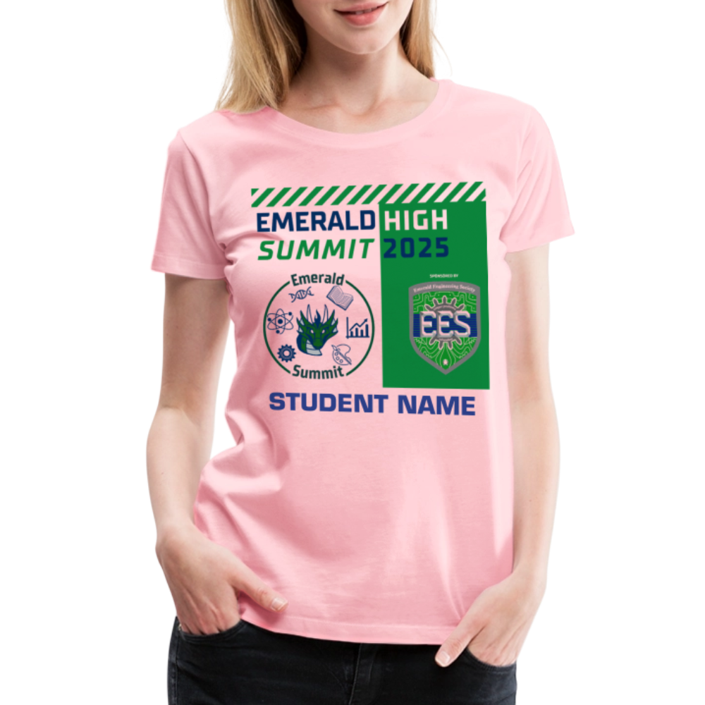 Customizable Ladie's Cut Summit t Shirt - pink