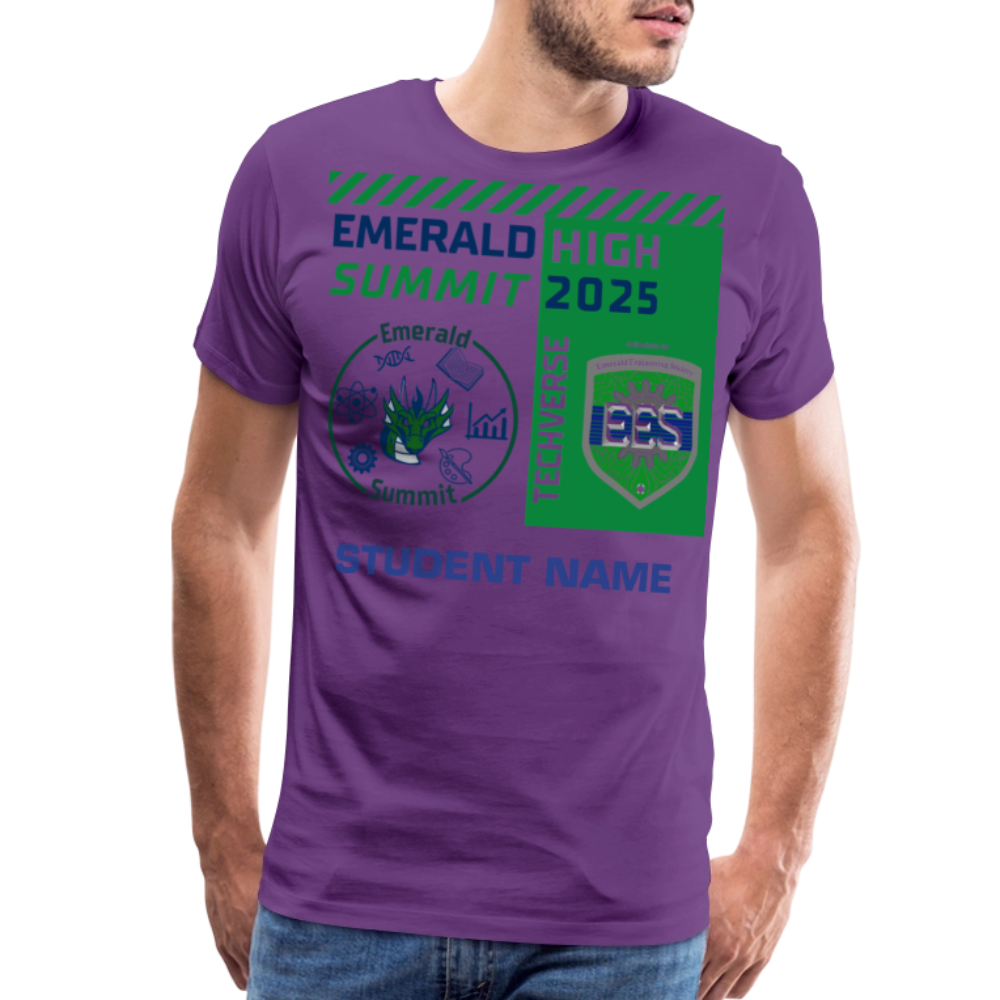 Customizable Techverse TShirt - purple