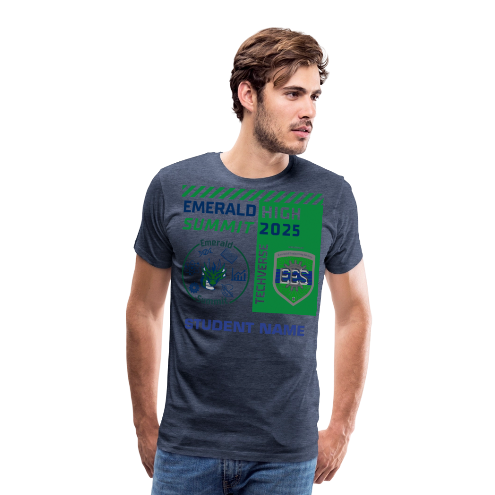 Customizable Techverse TShirt - heather blue