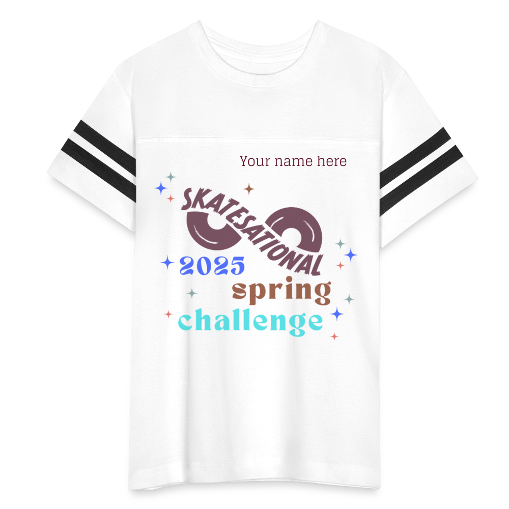 2025 Spring Challenge Tee - white/black