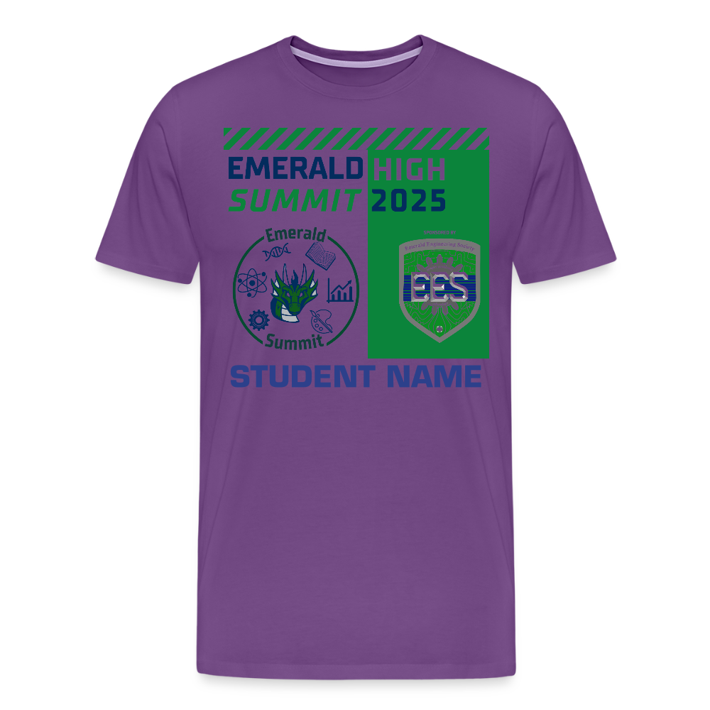 Customizable Summit TShirt - purple