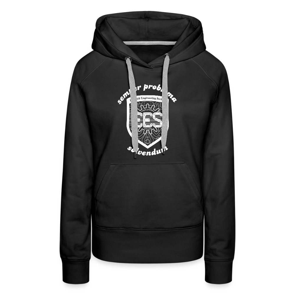 EES Ladies Cut Hoodie - black