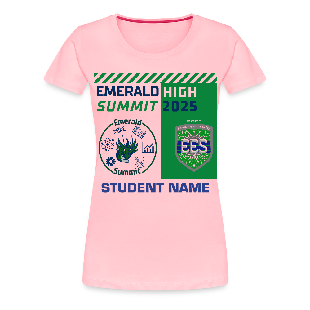 Customizable Ladie's Cut Summit t Shirt - pink