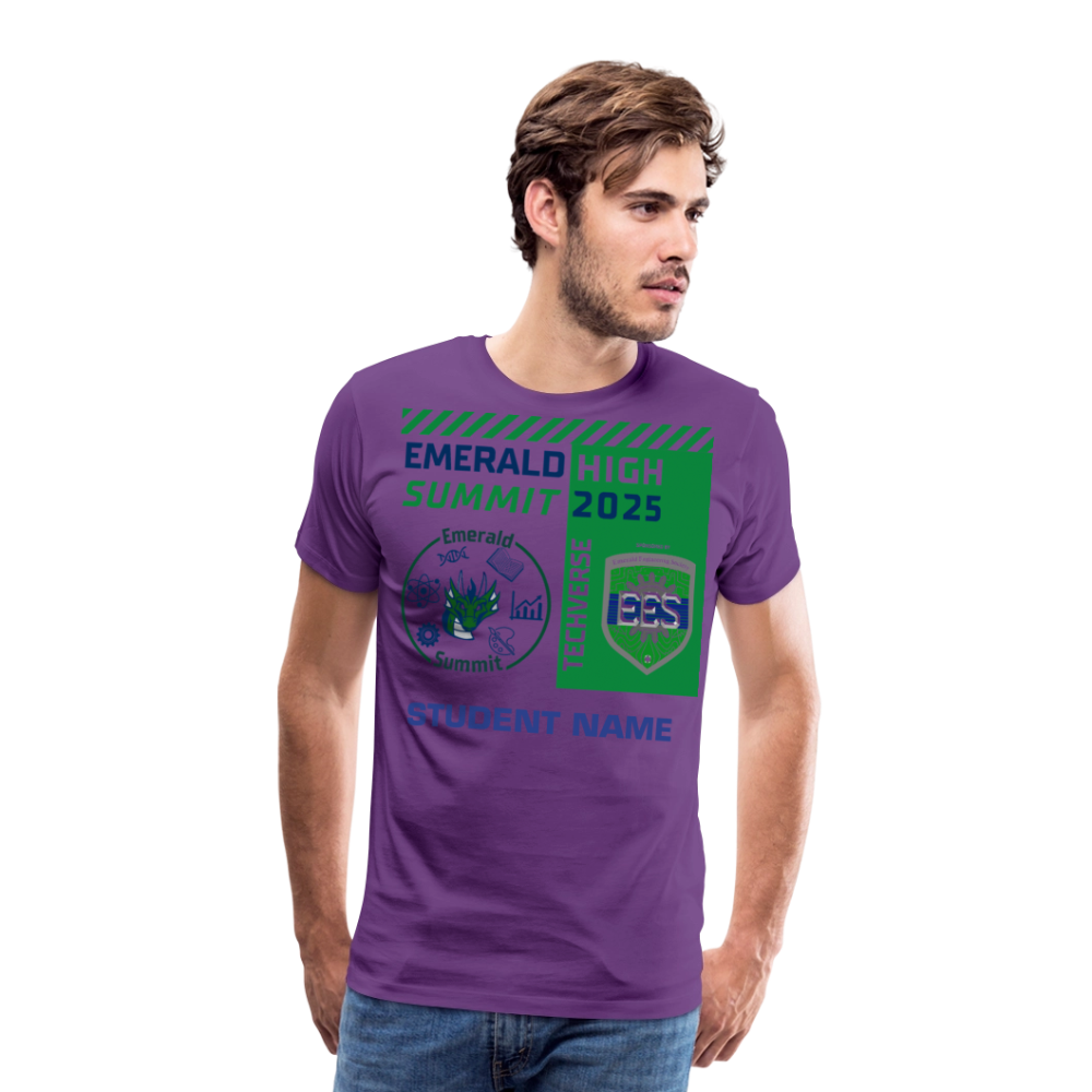 Customizable Techverse TShirt - purple
