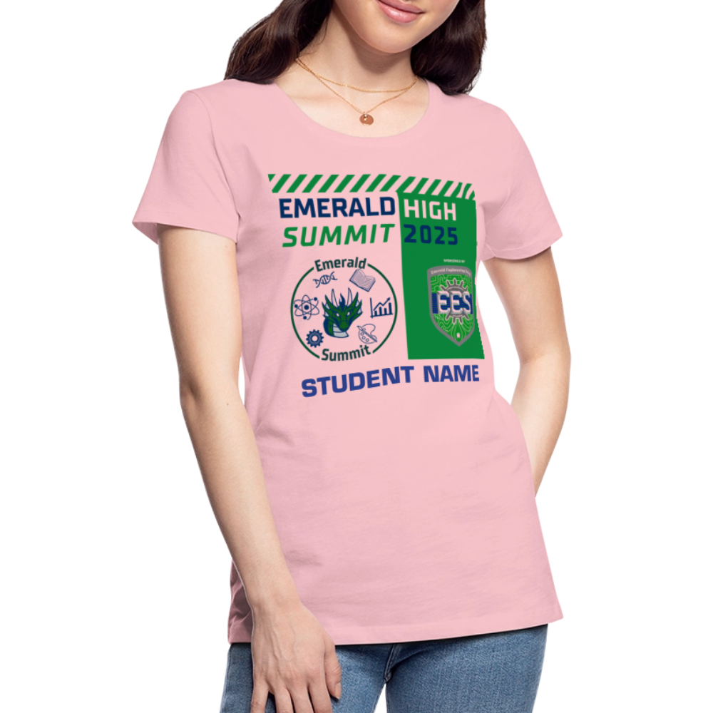 Customizable Ladie's Cut Summit t Shirt - pink