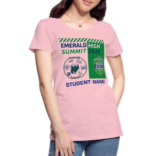 Customizable Ladie's Cut Summit t Shirt - pink