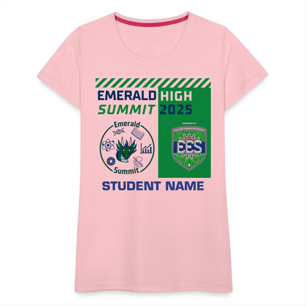 Customizable Ladie's Cut Summit t Shirt - pink