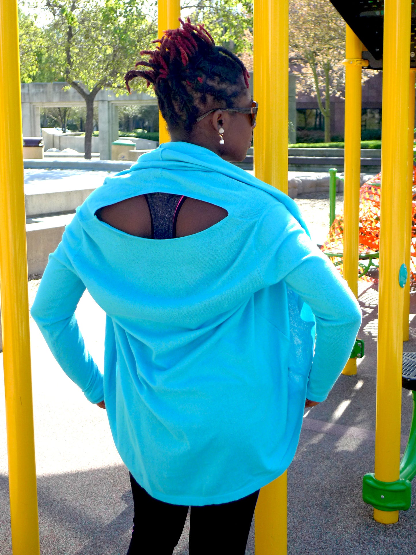 Back View in Yoga mode