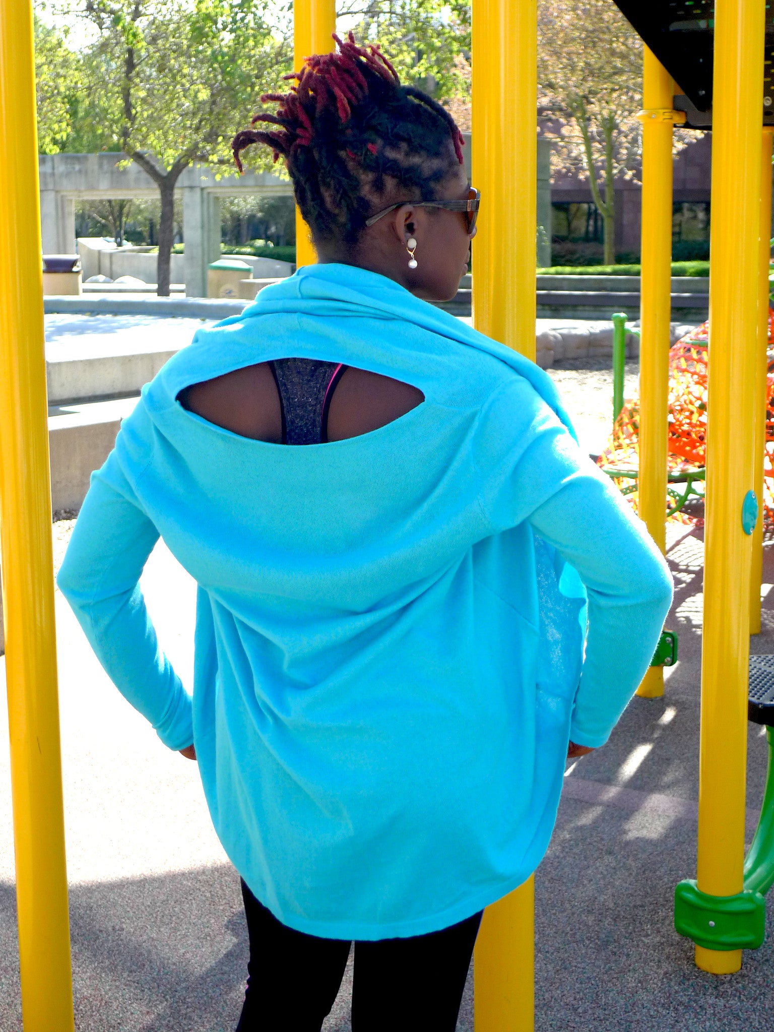 Back View in Yoga mode