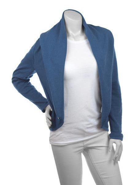 Cardimom blue cardigan convertible nursing sweater