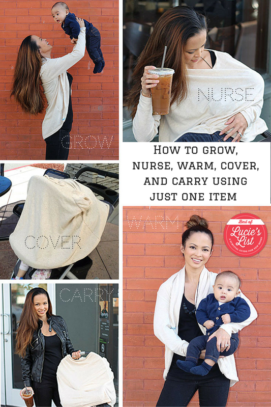 How to Grow, Nurse, Warm, Cover, and Carry Your Baby Using Just One Item
