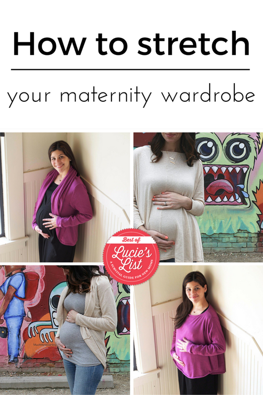 How to Stretch Your Maternity Wardrobe