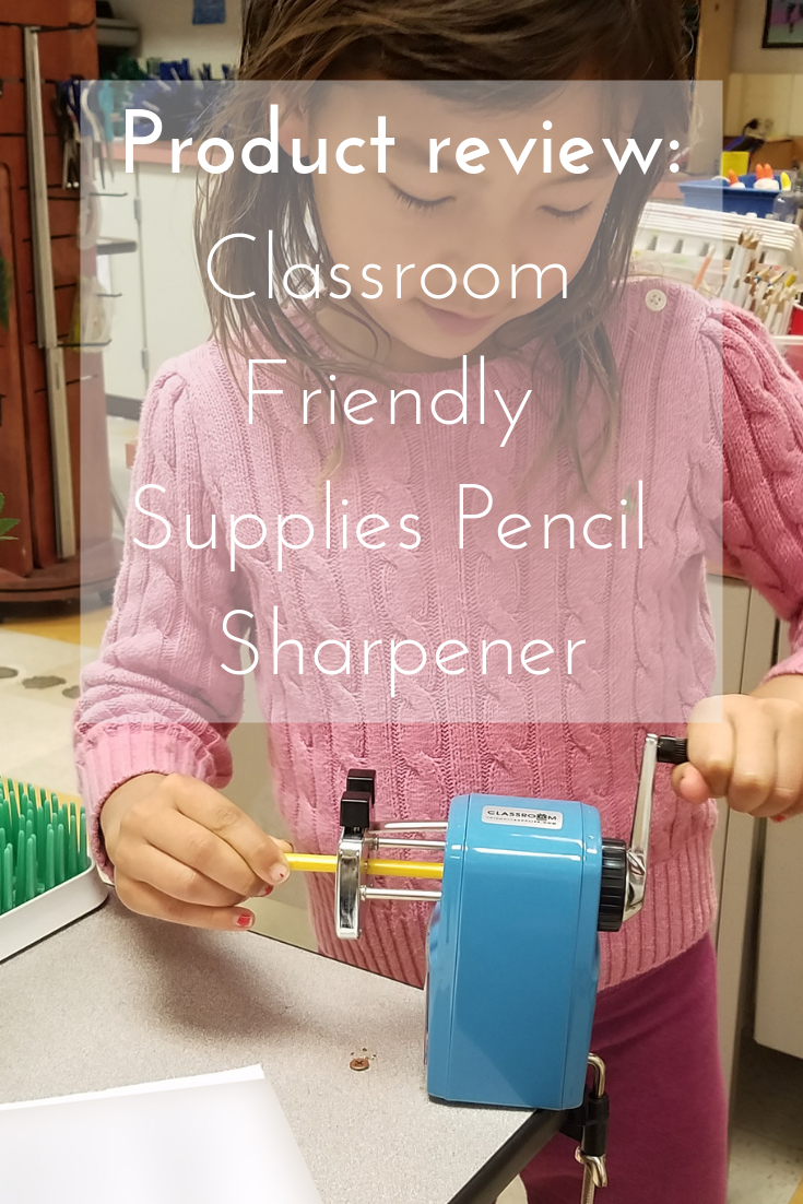 Product review:  Classroom Friendly Supplies Pencil Sharpener