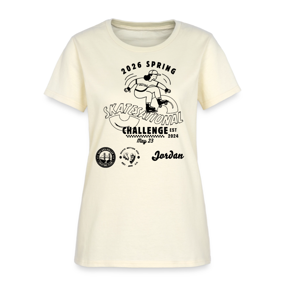 Women's T-Shirt Spring Challenge - off white