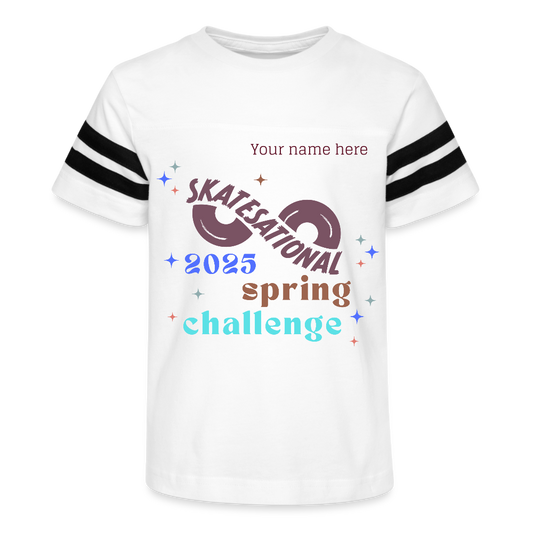 2025 Spring Challenge Tee - white/black