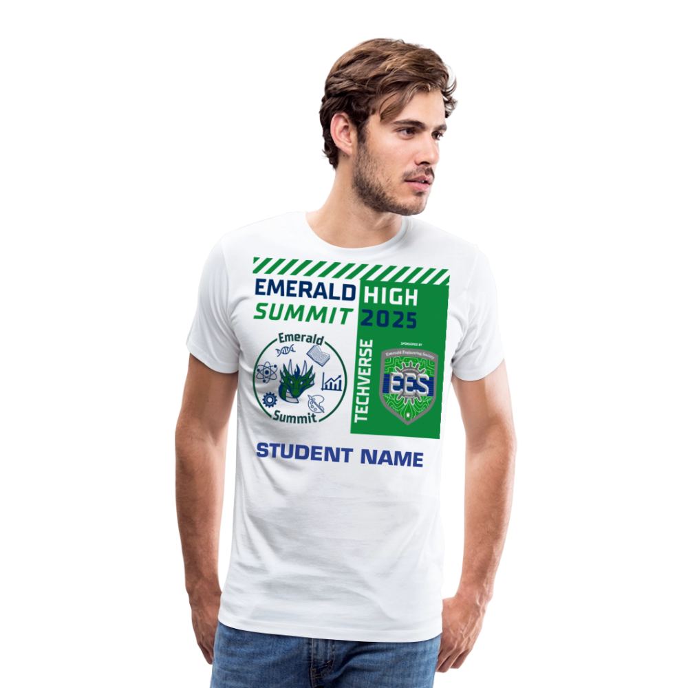 Customizable Techverse TShirt - white