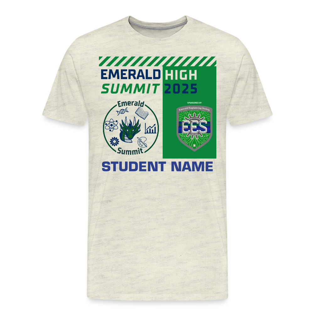 Customizable Summit TShirt - heather oatmeal