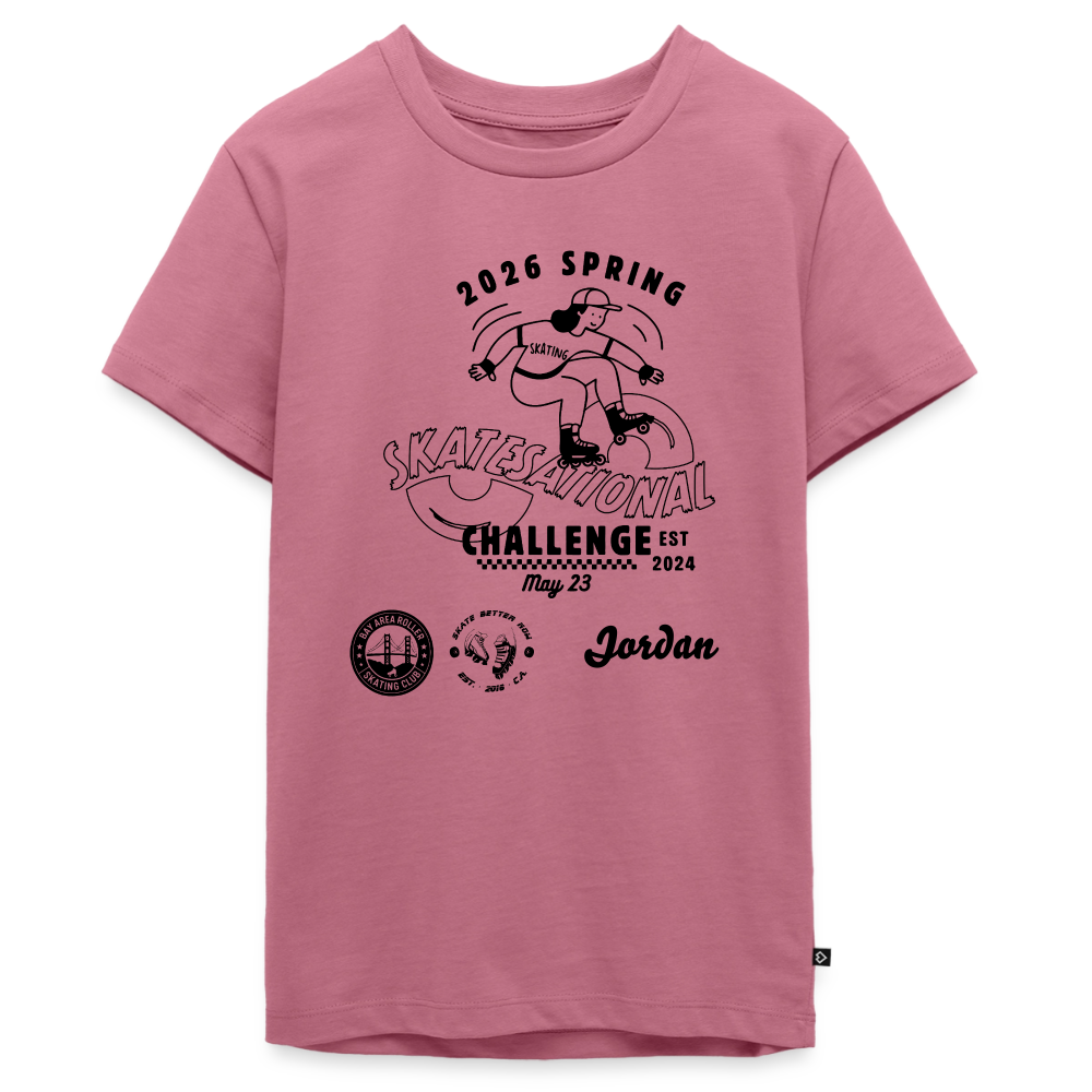 Kids' Premium T-Shirt Spring Challenge - mauve