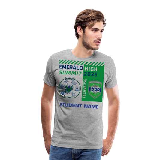 Customizable Techverse TShirt - heather gray