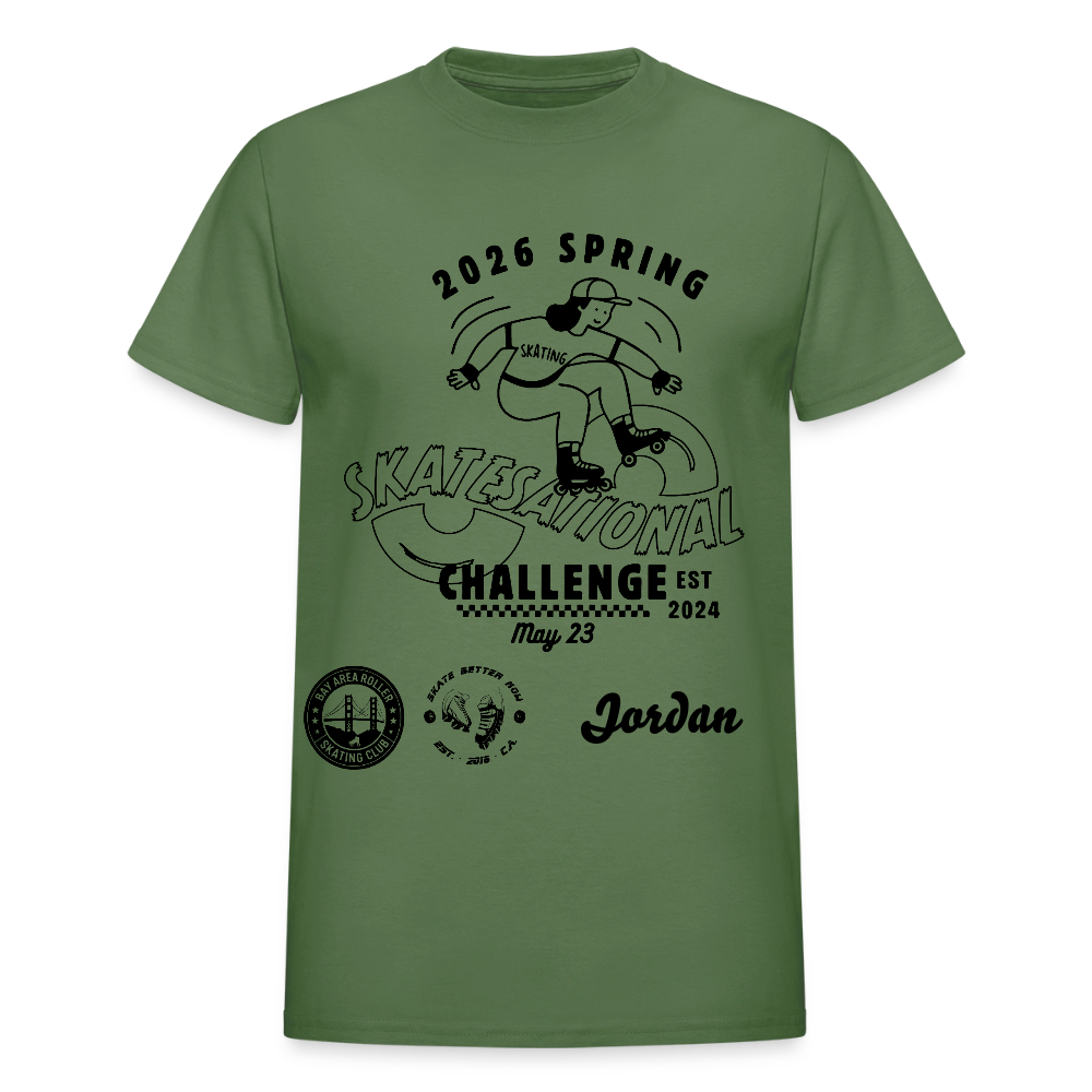 Adult Spring Challenge - military green