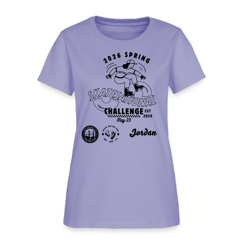 Women's T-Shirt Spring Challenge - lavender
