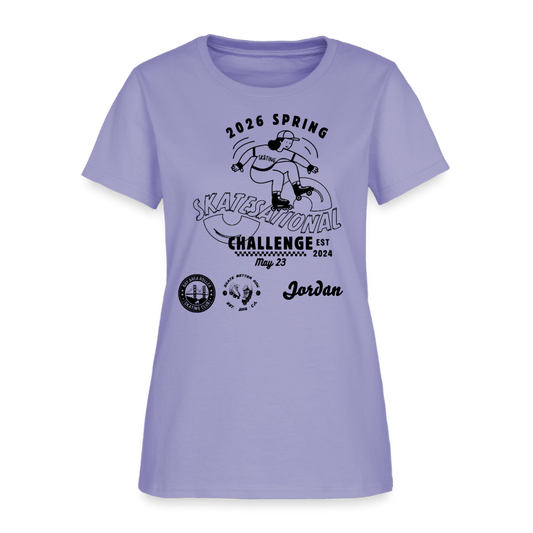 Women's T-Shirt Spring Challenge - lavender