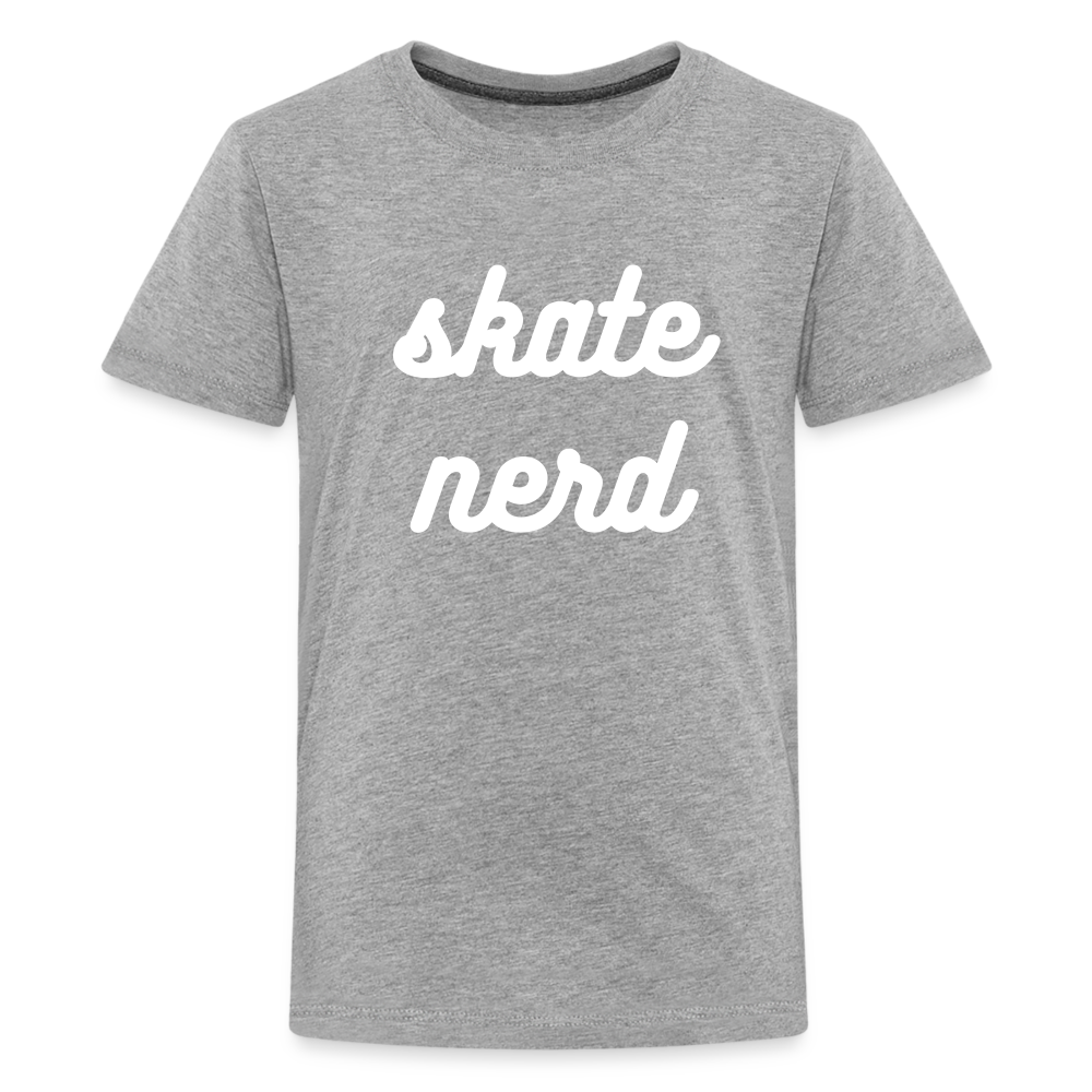 Skate Nerd T-Shirt - heather gray