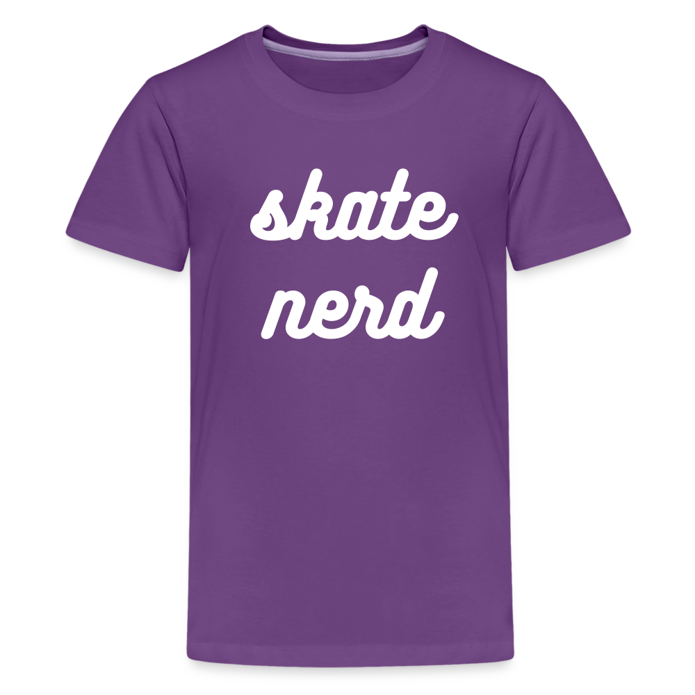 Skate Nerd T-Shirt - purple