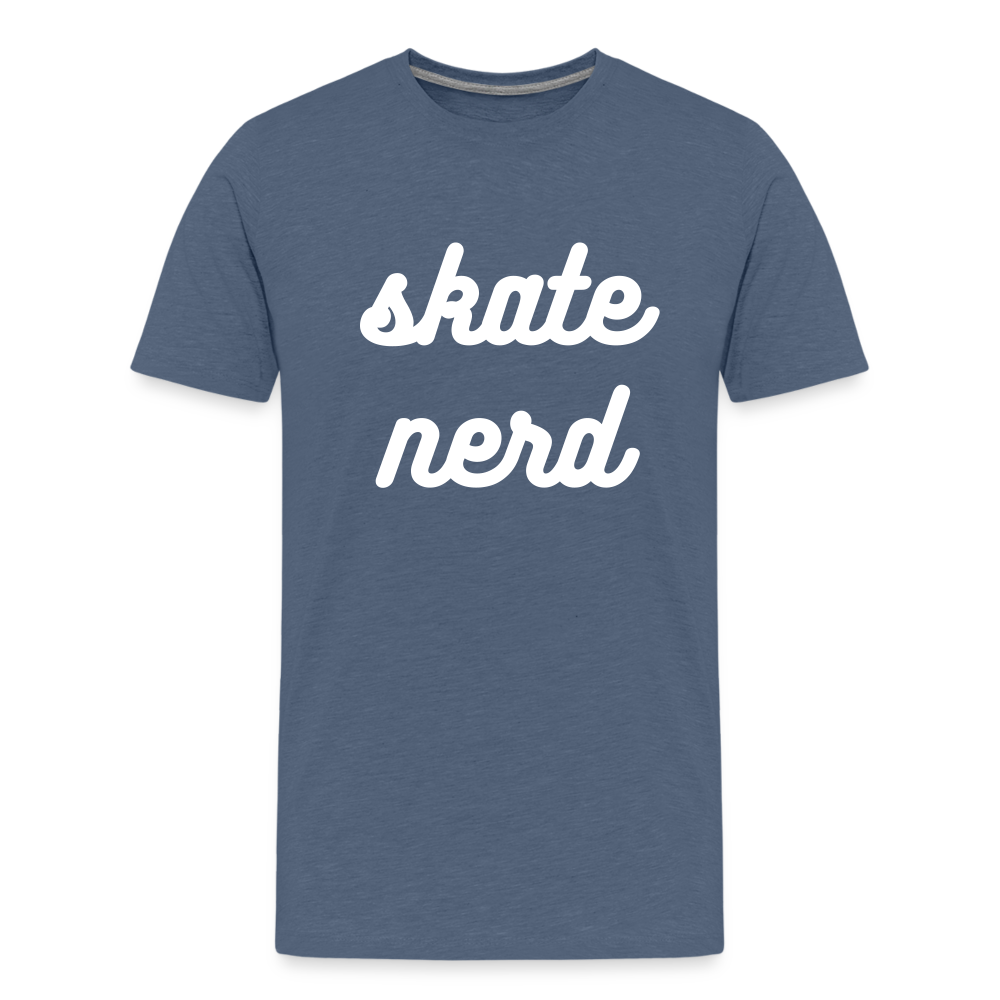 Skate Nerd T-Shirt - heather blue