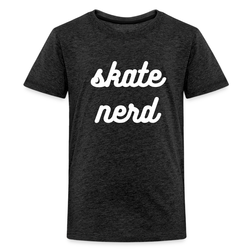 Skate Nerd T-Shirt - charcoal grey