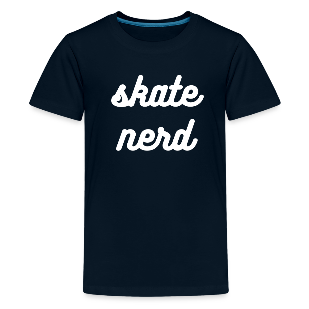 Skate Nerd T-Shirt - deep navy
