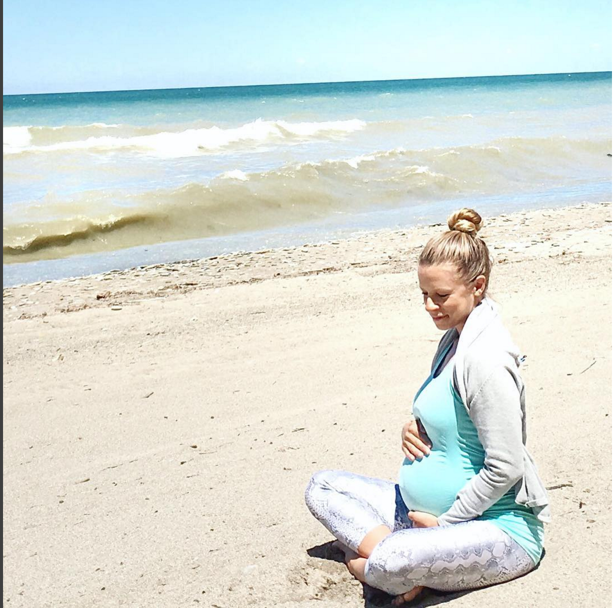 Grey Cardimom® perfect for meditating on the beach