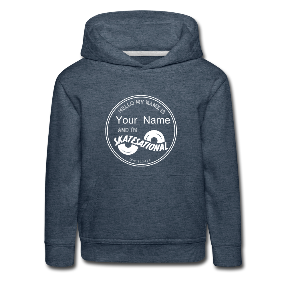 Kids Kangaroo Hoodie personalized ships free Skatesational